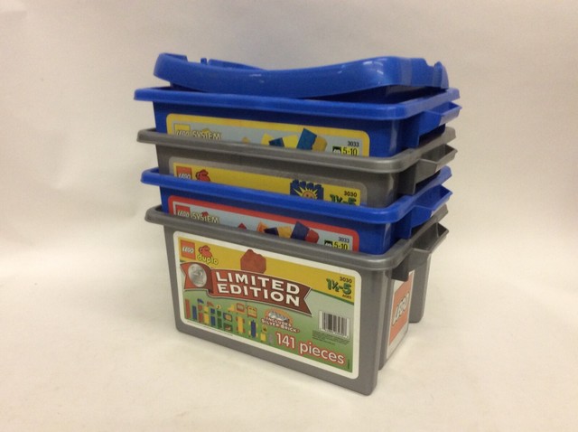 LOT OF 5 EMPTY Lego Brick Storage Box Bins vintage limited ContainerS B82 | eBay