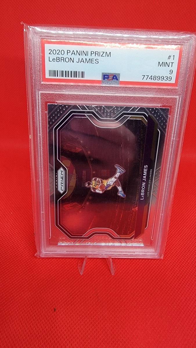 2020 Panini Prizm LEBRON JAMES PSA 9 2020 Panini Prizm LEBRON JAMES PSA 9