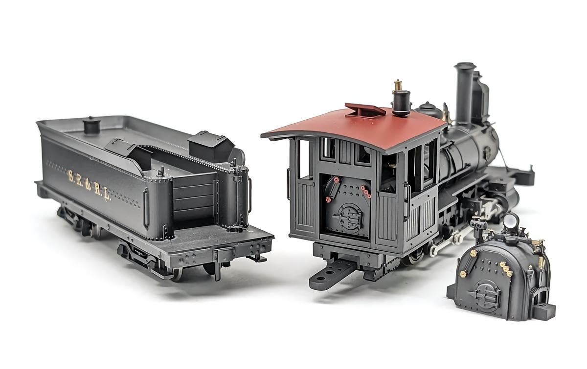 HOn30/HOe Toma Baldwin 2-6-0 Steam Locomotive w/Tender Sandy River