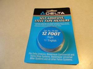 Details About Deltabiesemeyer 79 061 12 Rh Tape 12 English Markings 1 25 -