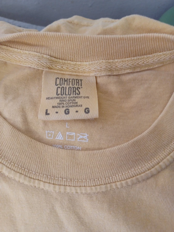 Diamond Supply Co. 💎 Camiseta manga corta OG Script para hombre 👕 Oro amarillo GRANDE Foto 4 de 4