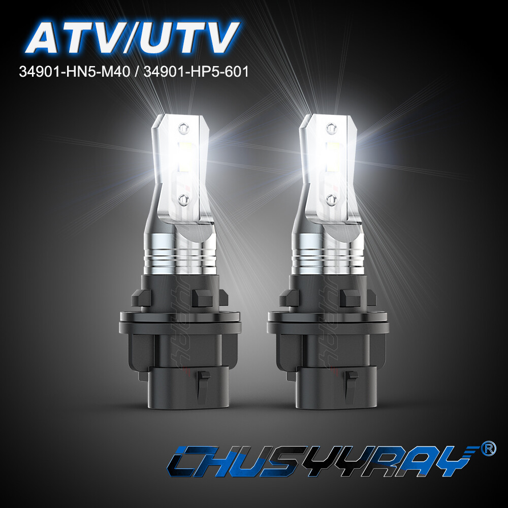 小物 Dolphinsohp 34901-HP5-601 34901-HM8-B00 LED Headlight Bulb Lights for