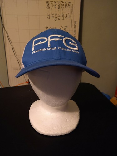 Columbia PFG Hooks Snap Back Mesh Blue 