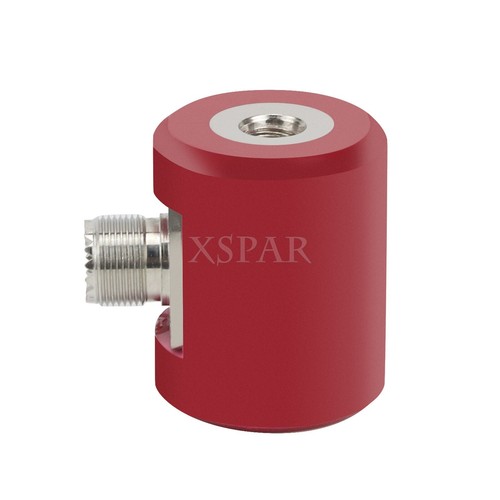 Montaje de antena roja cuenta con hilo M10 con adaptador base SO239 para USDX QRP - Imagen 6 de 6