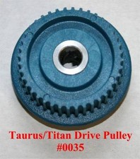 Gemini Taurus 3/2.2/II.2/Titan Ring Saw Blue Drive Pulley Gear Cog Wheel - 0035