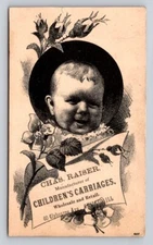 Chas Raiser Manufacturer Childrens Carriages Wholesale Retail Baby Chicago P154