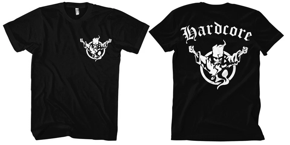 Hardcore T-Shirt Uomo Uomo | Hardstyle Gabber RTC Musica Techno Pantaloni | M2 - Immagine 3 di 4