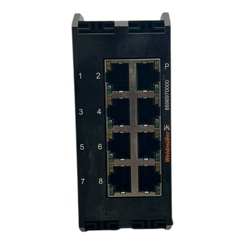 WEIDMULLER IE-SW8-WAVE INDUSTRIAL 8-PORT ETHERNET SWITCH MODULE - 第 1/7 張圖片