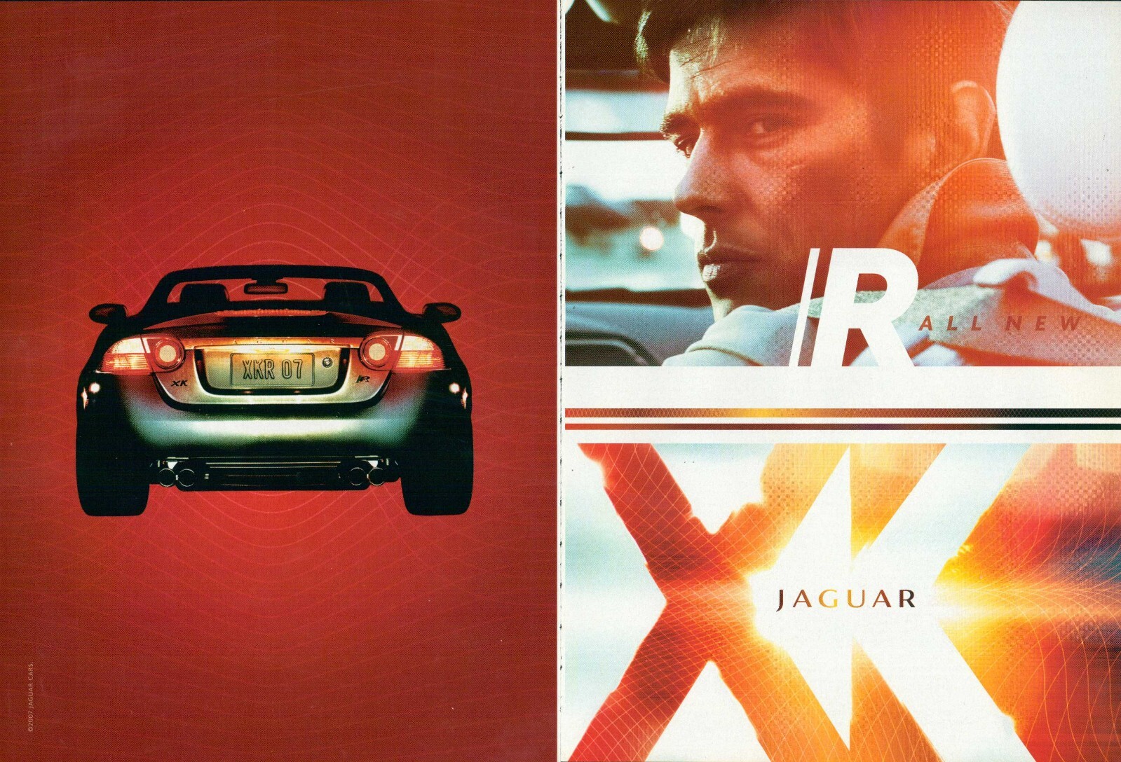 JAGUAR CAR Magazine Print AD XKR 2007 | eBay