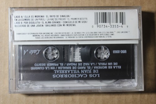 LOS CACHORROS DE JUAN VILLARREAL 10 EXITOS NORTEÑOS ULTRA RARE NEW SEALED - Picture 2 of 2