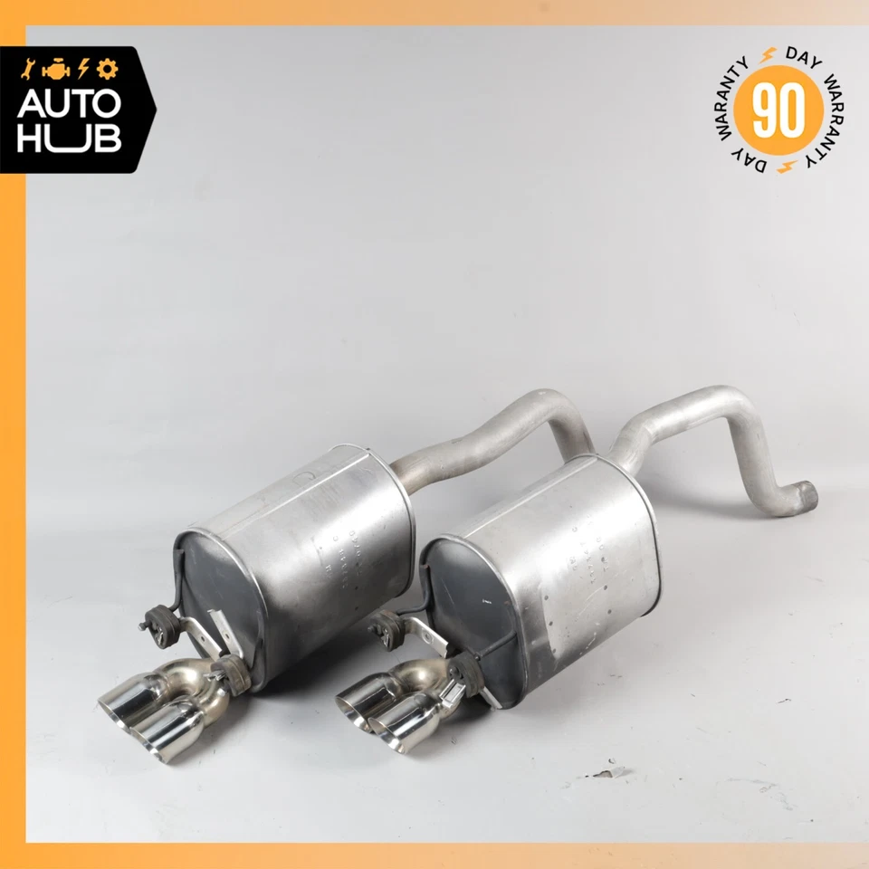 Conjunto de tubos de escape dobles para Chevrolet Corvette C6 OEM 78 k Foto 2 de 4