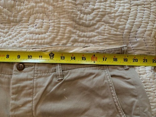 Ralph Lauren Polo Sportsman bestickte Denim Patchwork kultige khaki aztekische Hose - Bild 10 von 19