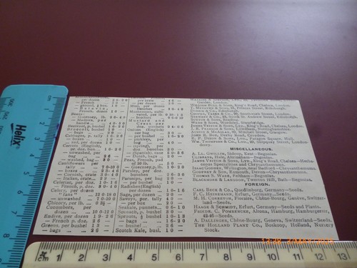 R. HALLIDAY & CO. MIDDLETON, MANCHESTER HOT-HOUSE & WATER 1912/13 ADVERT *READ* - Picture 2 of 2
