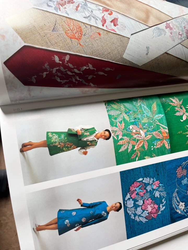 Libro de introducción bordado japonés con plano de dibujo y foto Foto 4 de 4