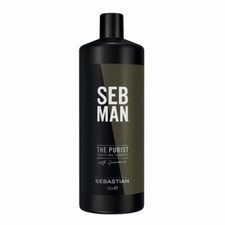 Sebastian SebMan The Multitasker Shampoo 3 in 1 1000 ml - Lavaggio Capelli, Barba e Corpo (