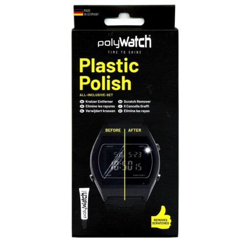 1 x montre en polypoly de réparation en plastique Polywatch (simple) - HP101B - Photo 1/2