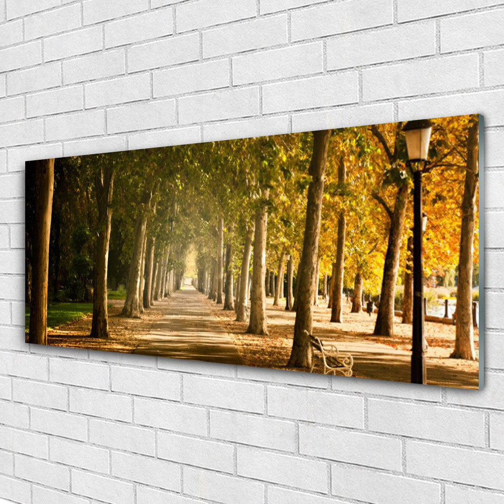 Tableau de paysage sur Plexiglas pour décorer un salon moderne