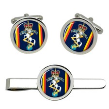 REME Royal Electrical and Mechanical Enginnering Cufflinks and Tie Clip Set