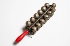 Vintage Professional 25 Sleighbells Hand Sleigh Bells - Lovely sound and patina