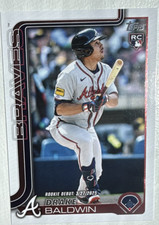 Topps Update Series Drake Baldwin Rookie Debut #US113 Atlanta Braves 2025 MLB