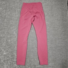 Lululemon Pants Womens 4 Pink High Rise Ankle Leggings Yoga Athletic Workout