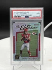 2017 Panini Donruss the Elite Series Rookies Patrick Mahomes II #7 (RC) PSA 9