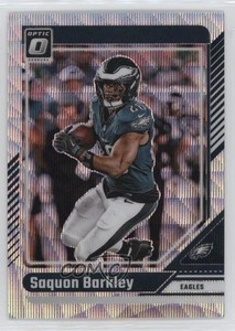 2024 Panini Donruss Optic Premium Box Set Wave Prizm /300 Saquon Barkley #159