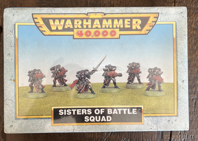 Warhammer 40k Sisters of Battle 3rd Ed Metal Squad Box Set Sealed New OOP GW