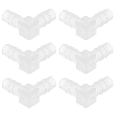  6 Pcs Gartenschlauchverbinder Schlauchwinkelverbinder Schlauchtülle