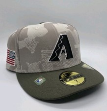 Arizona Diamondbacks New Era 59FIFTY 2025 Armed Forces MLB Fitted Hat SZ 7 NEW