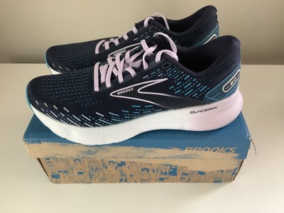 NEW Brooks Glycerin 20 Women's Running Shoes - Blue/Purple - Sz 9.5