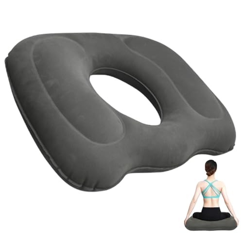 Coussin coccyx anti escarres fessier et bouée médicale gonflable pour adulte