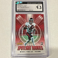 Panini 2025 Instant Spotlight Rookies Michael Penix Jr. #SR-6 Falcons CGC 9.5
