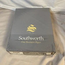 Vintage Southworth 403 C Typewriter Paper 20lb Four Star 8.5" x 11” 500 Count