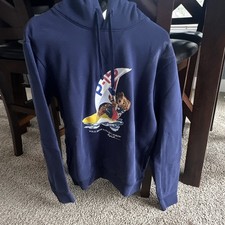 Polo Bear by Ralph Lauren Men's Navy Hoodie Size Medium