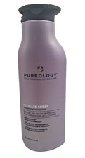 Pureology Hydrate Sheer Shampoo For Fine Hair 9 fl oz - Damaged Lid, Ships Free
