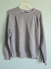 Polo Ralph Lauren Mens XL Extra Large Gray Long Sleeve Pullover Sweater