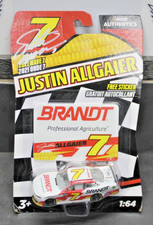 2021 Justin Allgaier Brandt 1/64 NASCAR Authentics Wave 7 Diecast Autographed