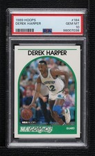 1989-90 NBA Hoops Derek Harper #184 PSA 10 GEM MT 09te