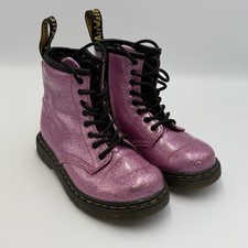Dr. Doc Martens 1460 Boots Size Kids 10 EU 27 - Glitter T Toddler