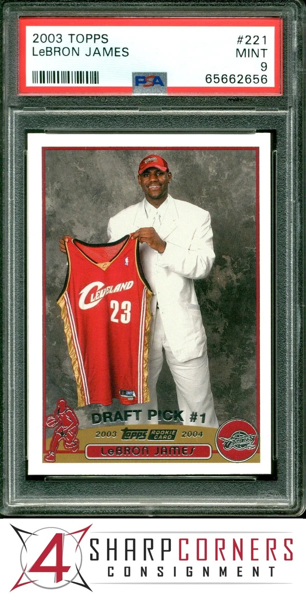 Topps LeBron James 9 Graded Basketball Sports Trading Cards