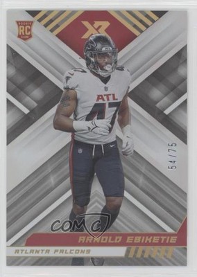2022 Panini XR Rookies White 54/75 Arnold Ebiketie #171 Rookie RC 1c3k