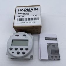 220V AC CN101A Digital LCD Power Programmable Timer Time Switch Relay 16A