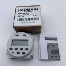 220V AC CN101A Digital LCD Power Programmable Timer Time Switch Relay 16A