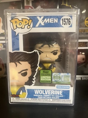 Funko Pop! X-Men Wolverine Unmasked #1576 ECCC Exclusive LE5000 *SHIPS NOW