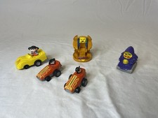 Vintage FAST MACS 1985 McDonalds Happy Meal Toys Pull Back Car Racers Lot