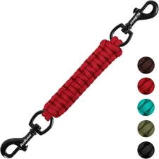 Dog Collar Safety Clip, Handmade Backup Safety Strap for Dog Harness, Prong, Pin