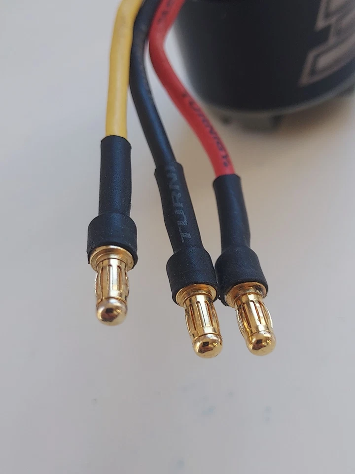 Brushless Motor ø45mm Glocke ø4mm Welle RC Modellbau Flugzeug  35-36  1400KV - Bild 4 von 4