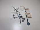 LOT OF VINTAGE MODERN CLOCK HANDS CLOCKMAKER REPAIR PARTS CRAFT ASSORTED #42 — photo 2