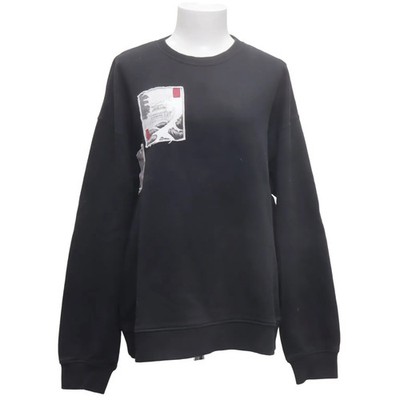Preach, Sweatshirt, Größe: XS, Oversized Patch C, Schwarz, Baumwolle #RDg